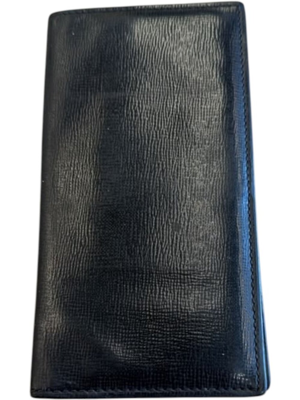 742139CR C1 Wallet Long Black Leather